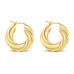 Jayla Hoops - Livin Lavish Jewelry