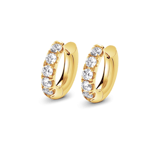 Aminah hoops - Livin Lavish Jewelry